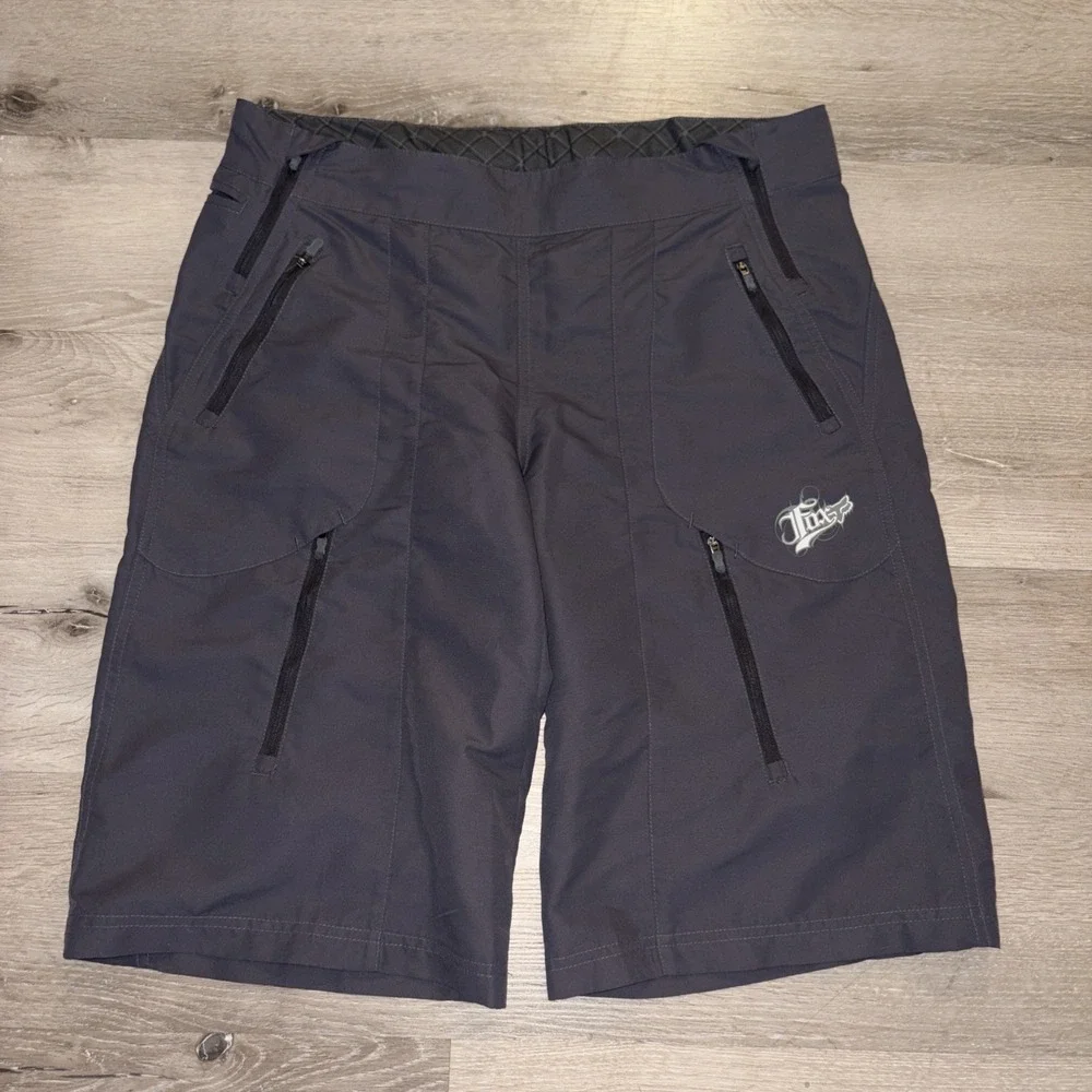 Fox Racing Long Board Shorts Men's Large 34 Gray 23 Inch Length